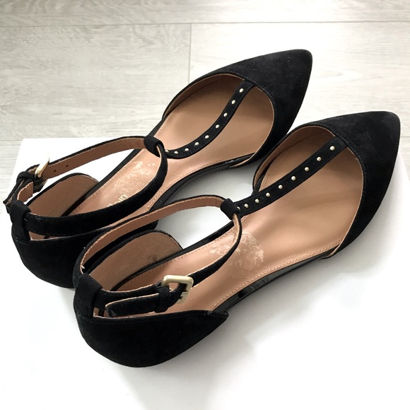 ✨HOST PICK✨ Calvin Klein Gina Studded Kid Suede Flats - Picture 4 of 9